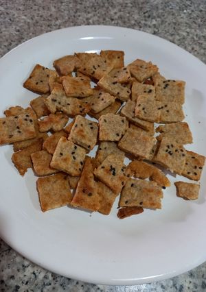 Una foto de Galletitas de queso (Suuuuper fácil)