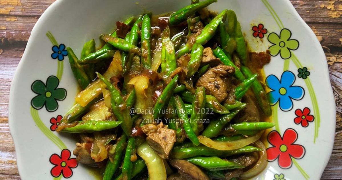 Resipi Sayur Kacang Panjang Goreng Hati Oleh Dapur Yusfarisyia Cookpad