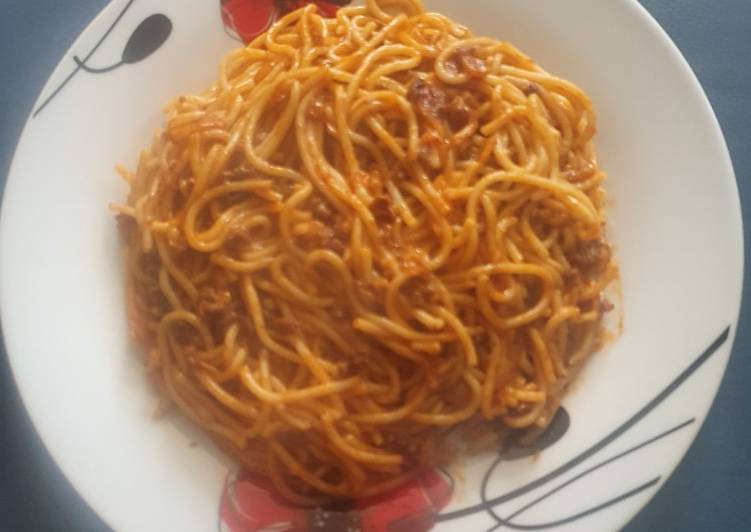 Easiest Way to Prepare Homemade Classic Spaghetti Bolognese