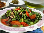 Gambar batang bunga bawang