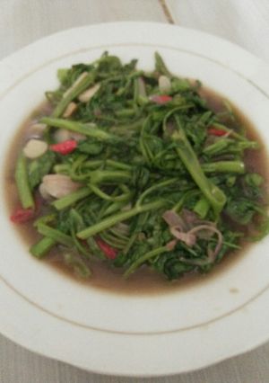 Foto resep Cah kangkung saori