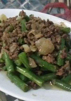 Foto resep Buncis Daging Singapore