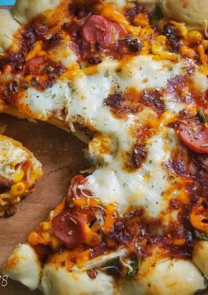 Foto resep Homemade pizza (mudah anti gagal)