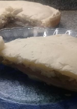 Una foto de Tarta de jamón y queso