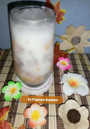 Foto resep Es Pepaya Santan