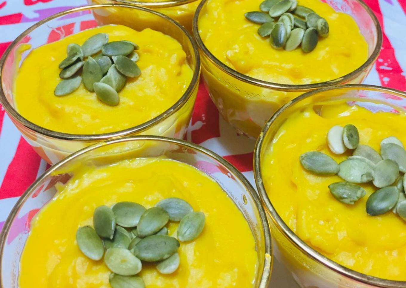 Mazamorra de Calabaza (zapallo) con Naranja!