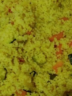 Una foto de Cuscús con hortalizas