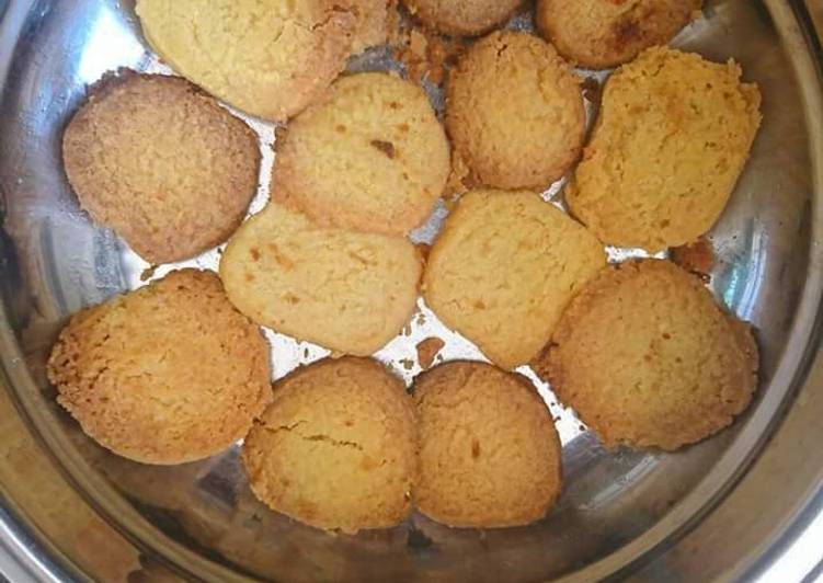 3ingredients crunchy Biscuits