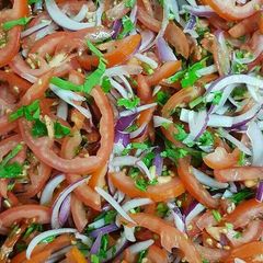 A picture of Kachumbari.