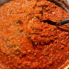 A picture of Homemade Spaghetti Sauce.