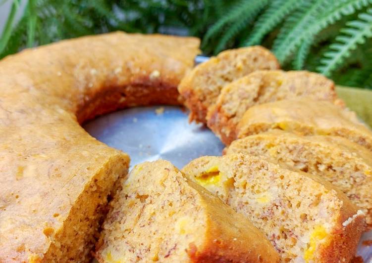 Cara Membuat Banana Cake bahan sederhana