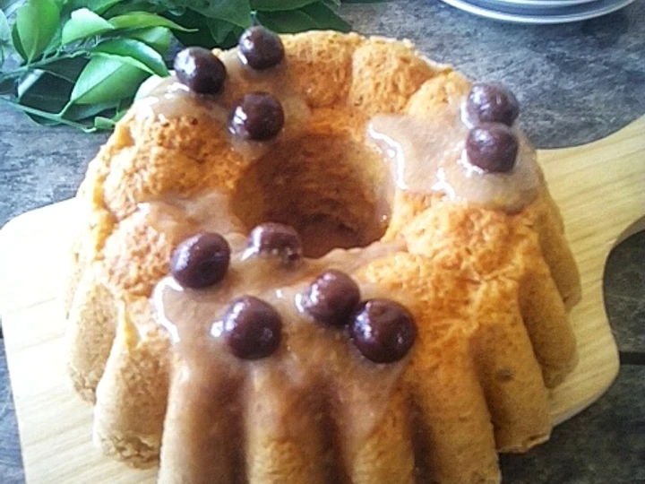 Langkah Gampang Membuat Resep Milk Tea Boba Cake With Milk Tea Sauce yang Bisa Manjain Lidah Anti Ribet, Lezat