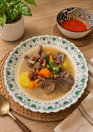 Foto resep Sop Iga Kacang Merah
