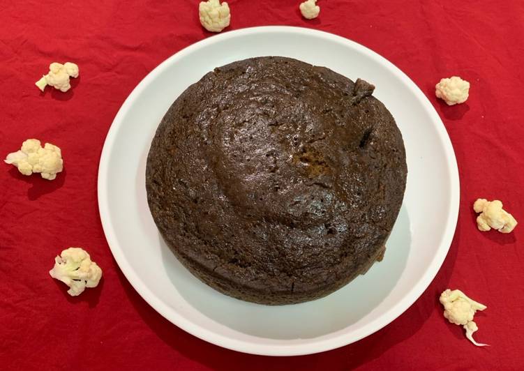 Recipe of Ultimate Cauliflower carrot beetroot chocolate sponge cake