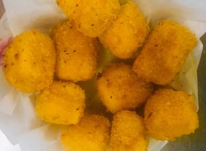 Hình của món Sữa tươi chiên xù.