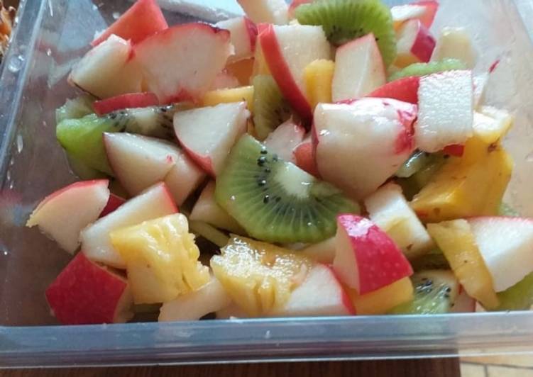 Comment Préparer Des Salade de fruits
