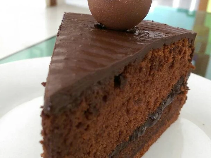 Easy Steps to Prepare Recipes Double chocolate cake the  Makes Drooling Can Pamper Your Tongue.