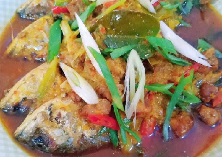 Resep Mudah Kembung kuah kuning Ala Warung