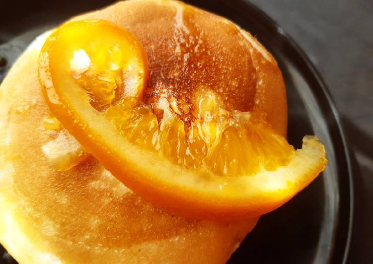 Orange pancake syrup