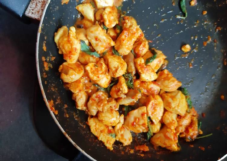Resep @ENAK Ayam Rica diet tanpa minyak (210 kkal/porsi) masakan harian