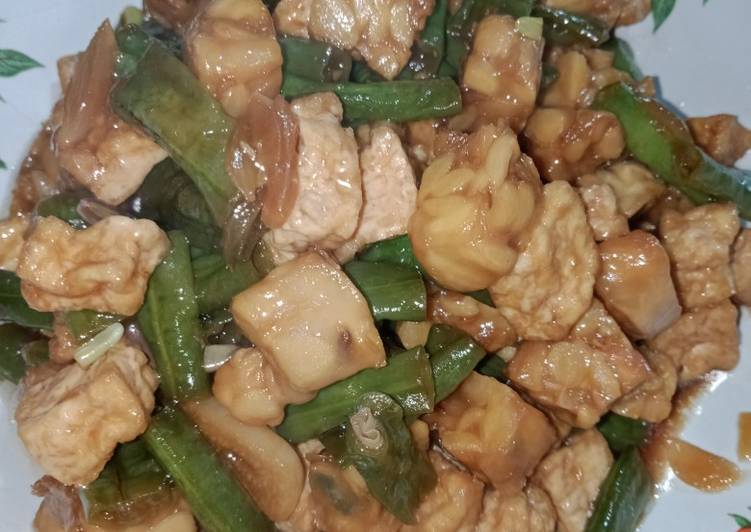 Langkah Mudah untuk mengolah 4. Oseng Tahu Tempe Lezat