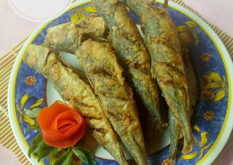 makanan Ikan layang goreng tepung Anti Gagal