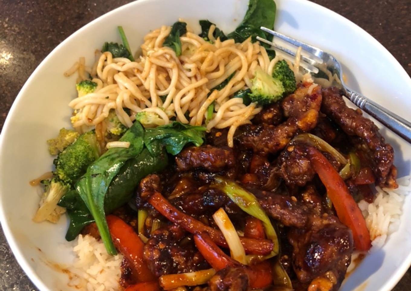 Crispy chilli beef