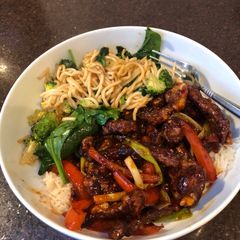 A picture of Crispy chilli beef.
