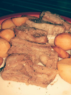 Una foto de Costillas con Miel & Mostaza