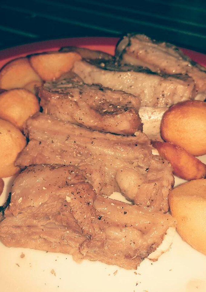 Una foto de Costillas con Miel ＆ Mostaza