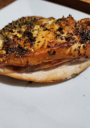 Una foto de Suprema de pollo rellena