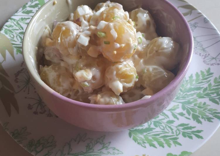 Resep Baby potatoes salad Bikin Manjain Lidah