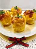 Manzanas asadas al Moscatel en Airfryer