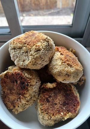 Una foto de Falafel de Lentejas con Queso🤤