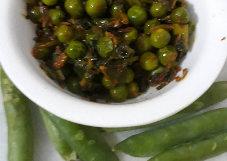 Recipe of Ultimate Matar or bathue ki Sabzi