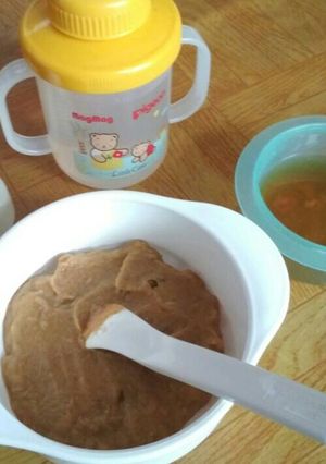 Foto resep Mpasi 8bln [kentang dkk+kuah jahe]