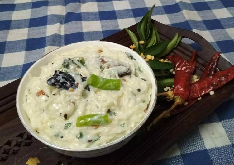 Recipe of Super Quick Homemade Bambino Vermicelli in Curd Rice Style