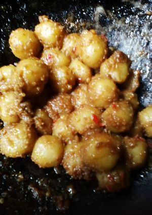 Foto resep Cilok bumbu kacang