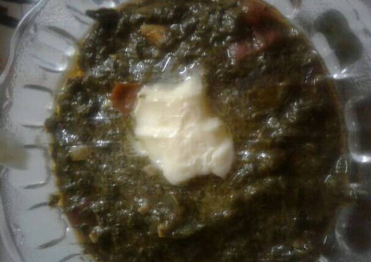 Sarso palak ka saag