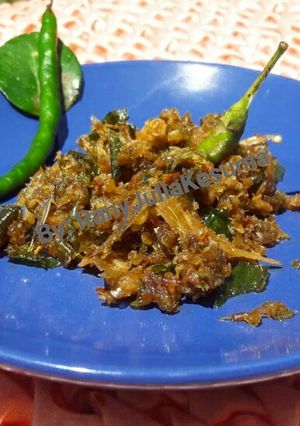 Foto resep Ikan Asin Sambal Hijau ala Ranjul