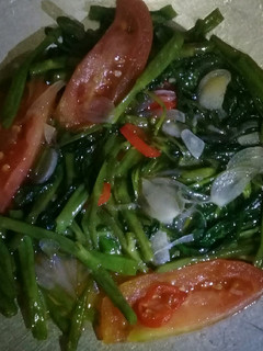 Foto resep Tumis kangkung dadakan