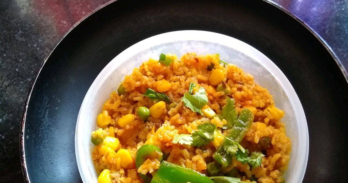 Fennel And Veggies Fried Rice Recipe by Dr.Madhumita Mishra - Cookpad