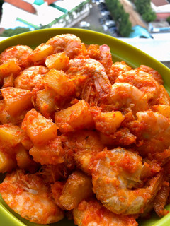 Foto resep Udang Kentang Balado Simple