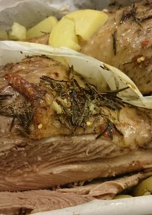 Foto de Coxas de peru ao forno com cerveja