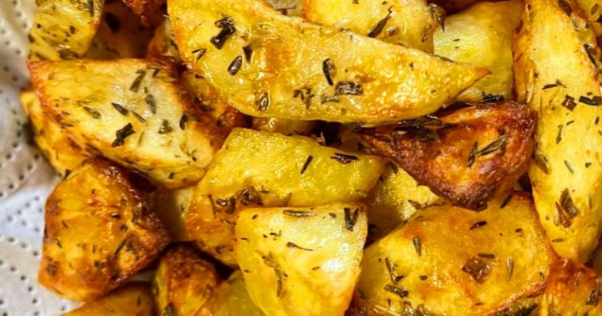 Batata frita na airfryer Receita por Vinicius Silva - Cookpad