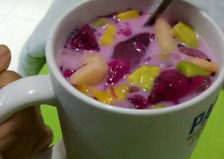 Sup buah #bikinramadhanberkesan