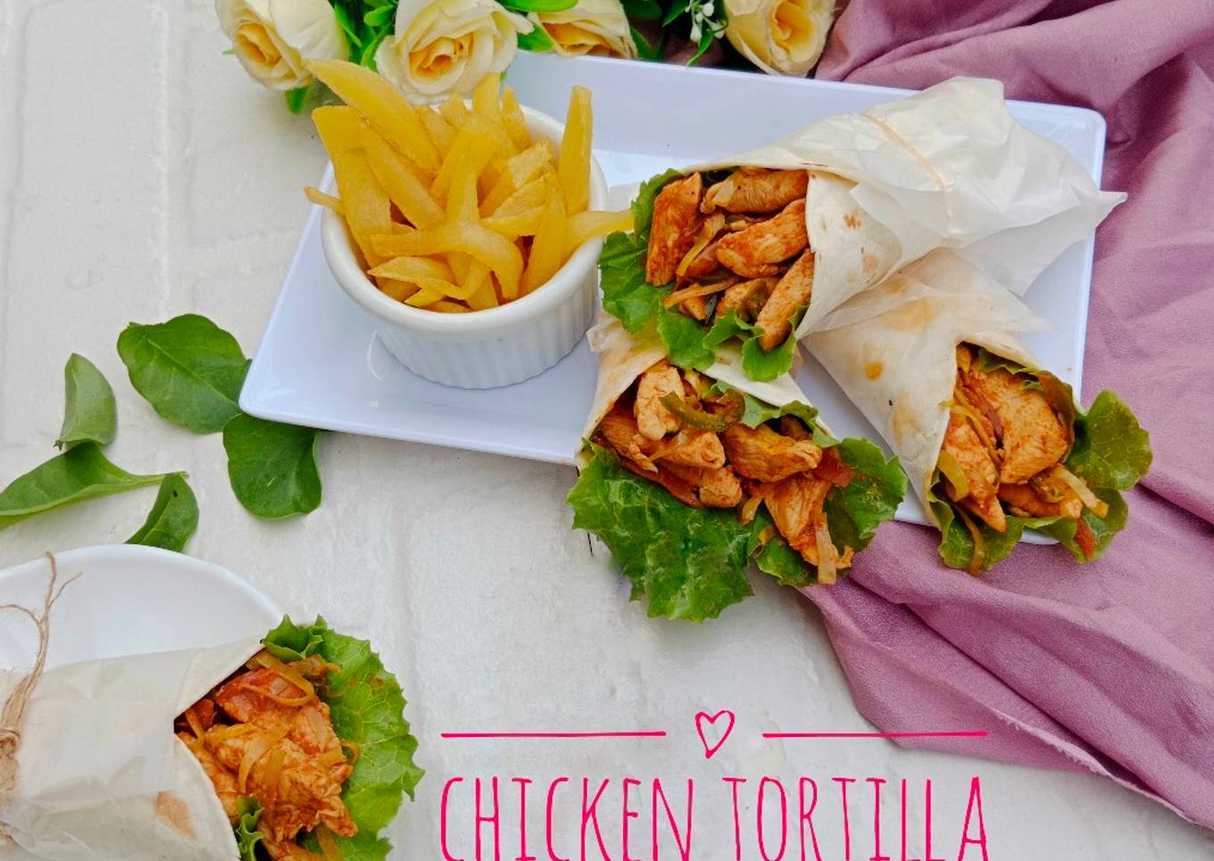 Chicken tortilla wraps