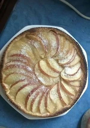 Una foto de Tarta de manzana