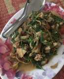 Trai trai sào hành dăm thì là