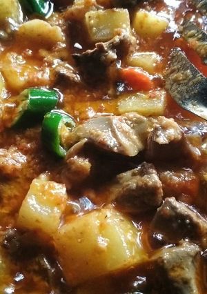 Foto resep Sambal kentang hati ampela